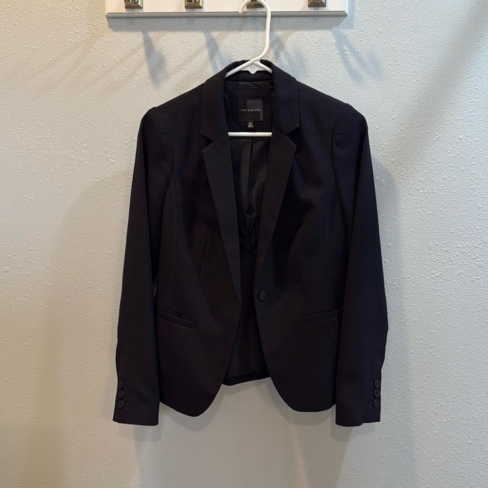 XS Black Blazer/Suit Jacket
